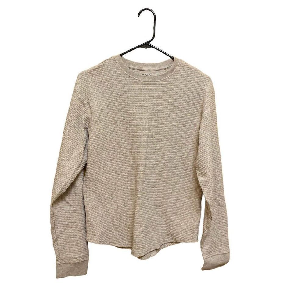 Arizona Jean Company Women Ivory Long Sleeve T-Shirt XS